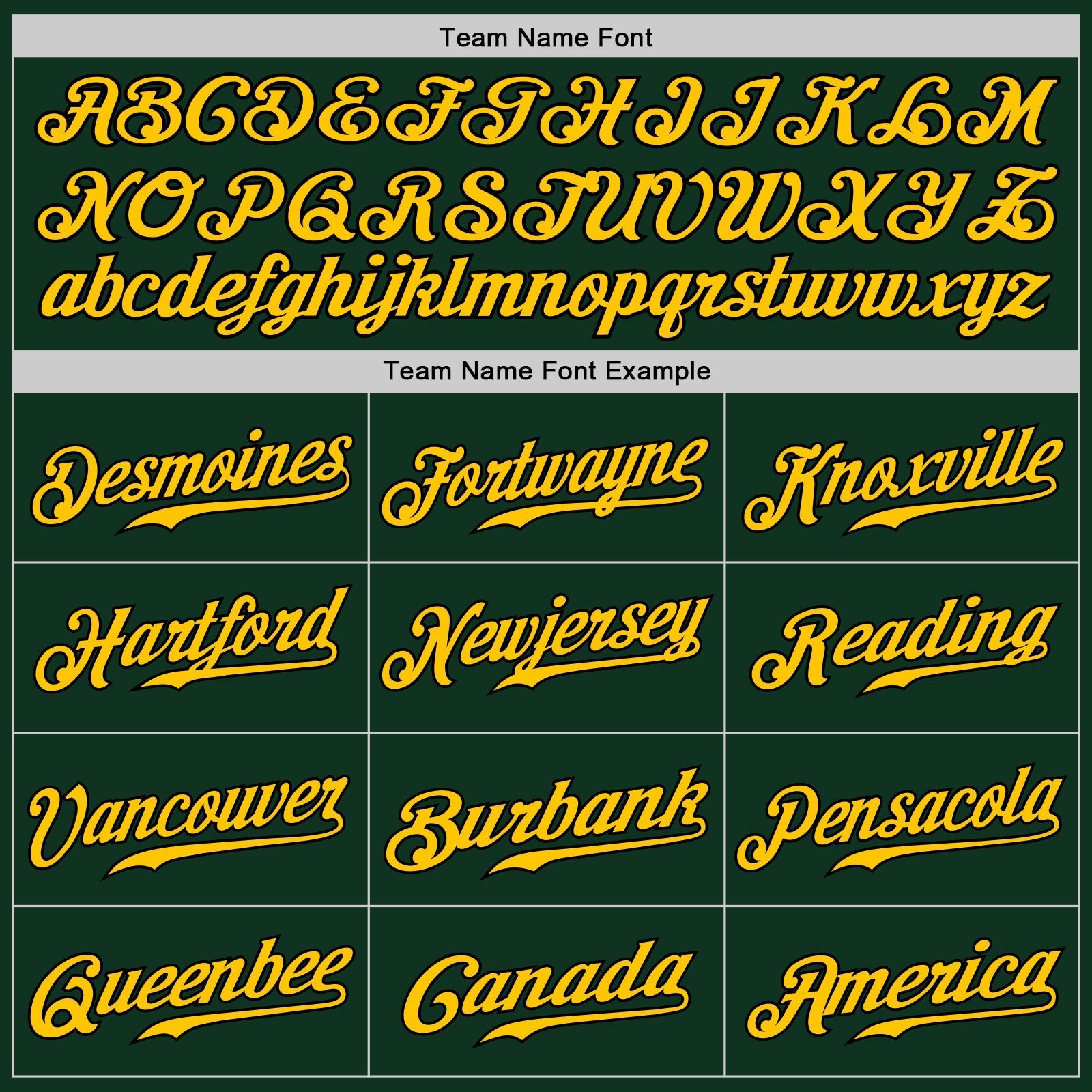 Custom Green Gold-Black Authentic Baseball Jersey baseball jersey product view 4