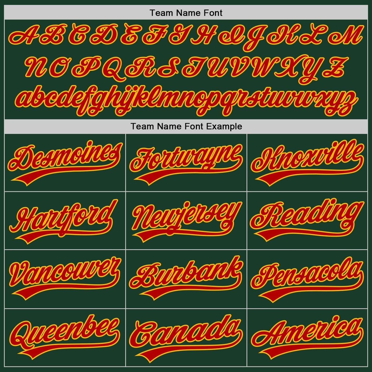 Custom Green Gold-Red Authentic Baseball Jersey baseball jersey product view 4
