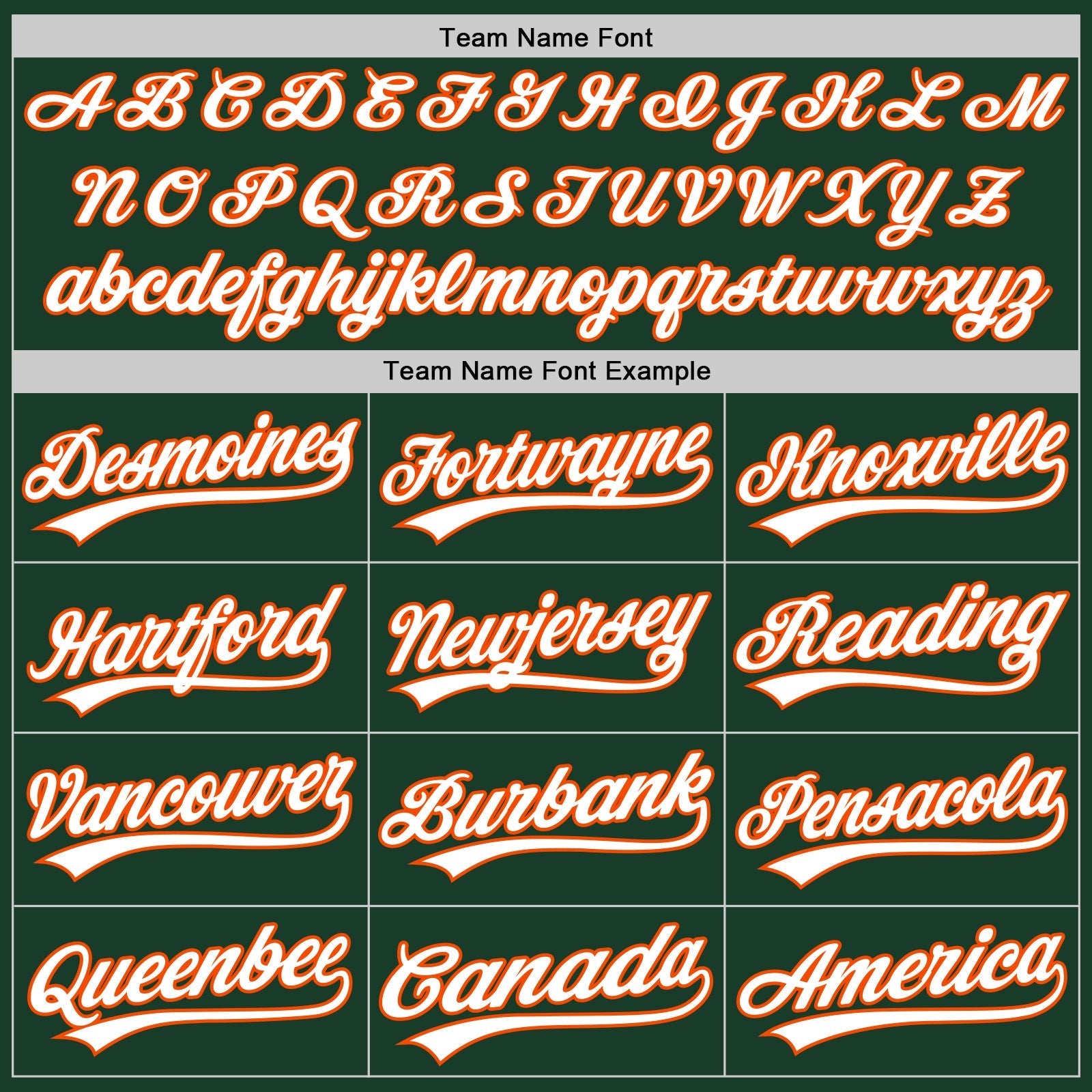 Custom Green White-Orange Authentic Baseball Jersey baseball jersey product view 4