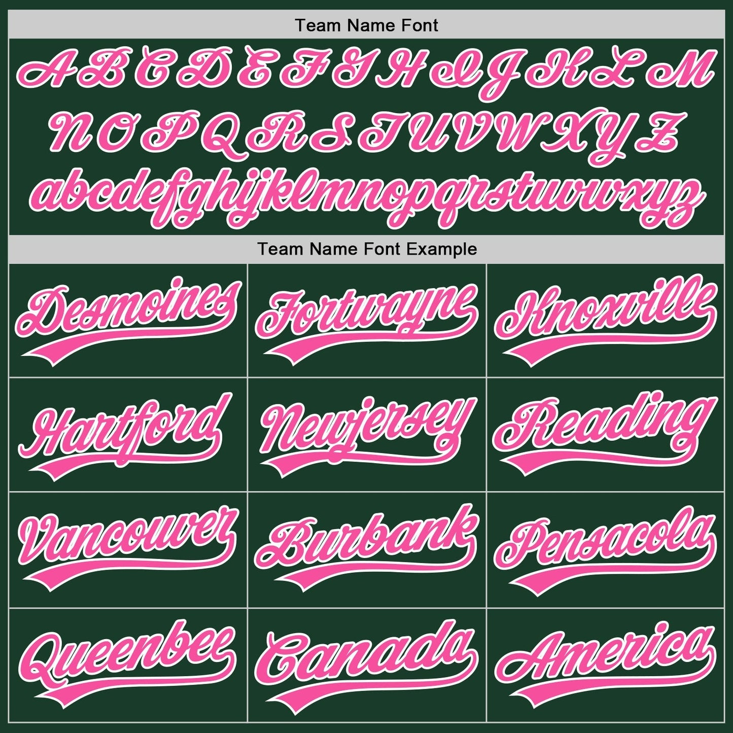 Custom Green Pink-White Authentic Baseball Jersey baseball jersey product view 4