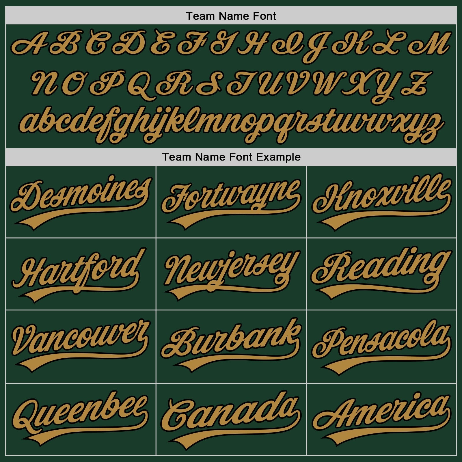 Custom Green Old Gold-Black Authentic Baseball Jersey baseball jersey product view 4