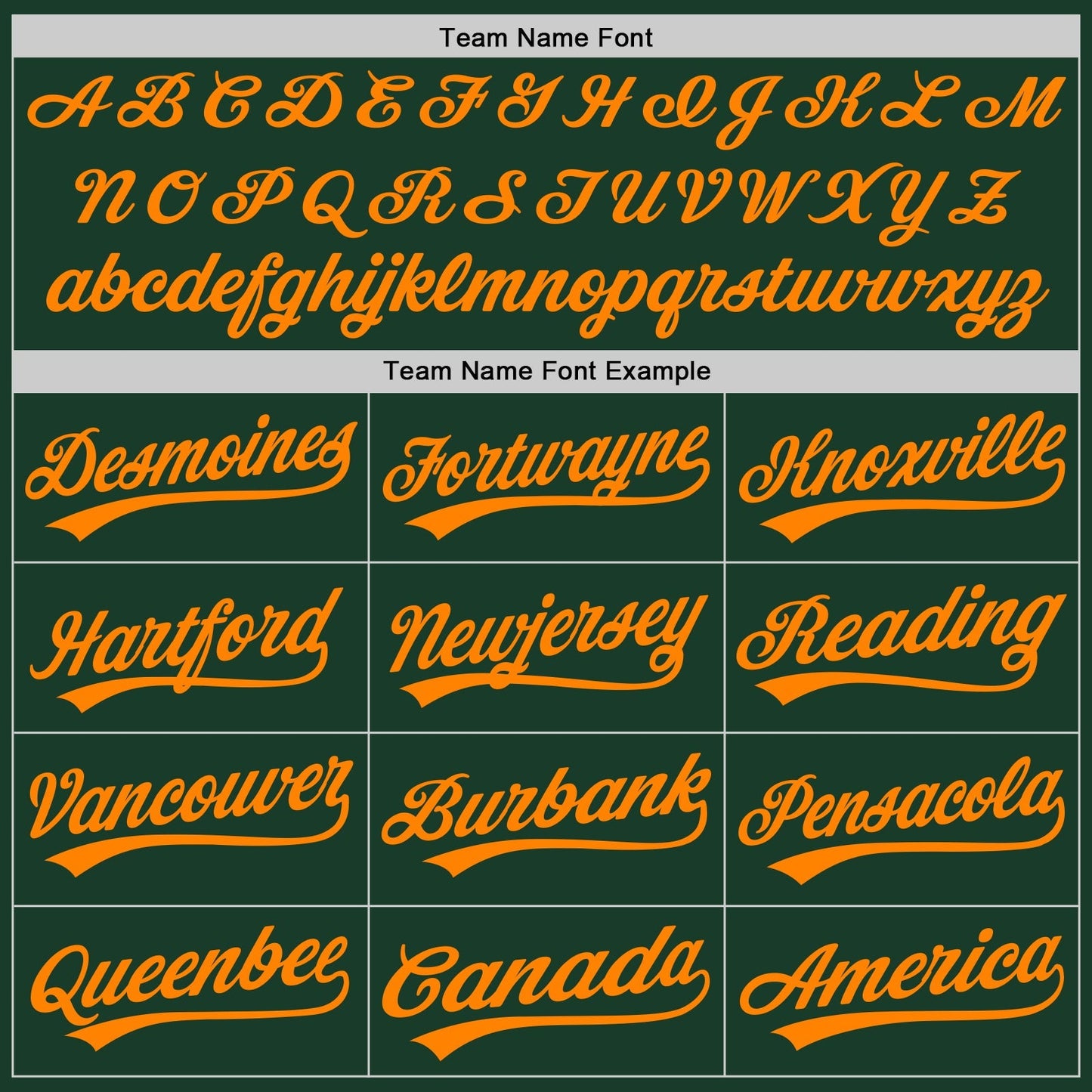 Custom Green Bay Orange Authentic Baseball Jersey baseball jersey product view 4