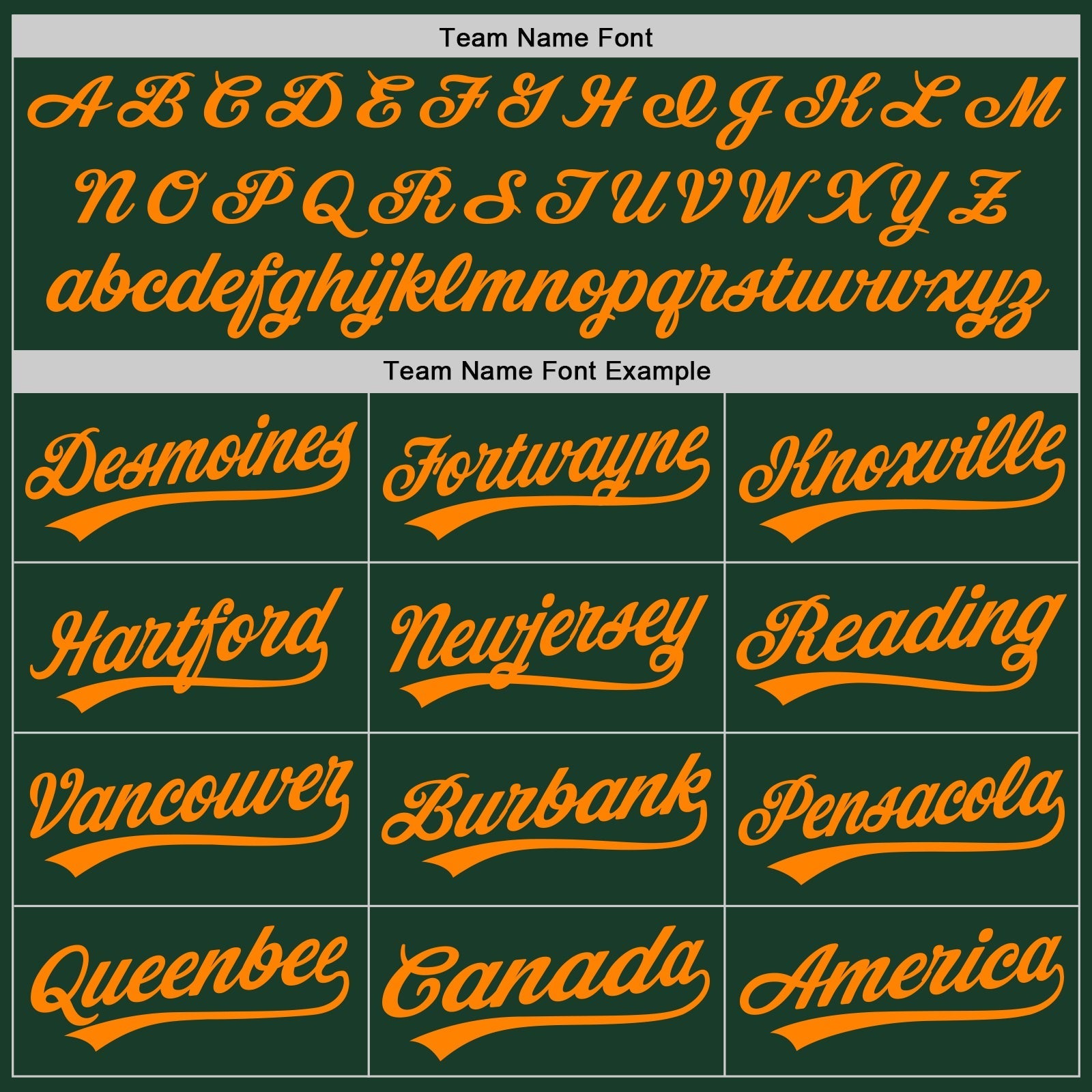 Custom Green Bay Orange Authentic Baseball Jersey baseball jersey product view 4