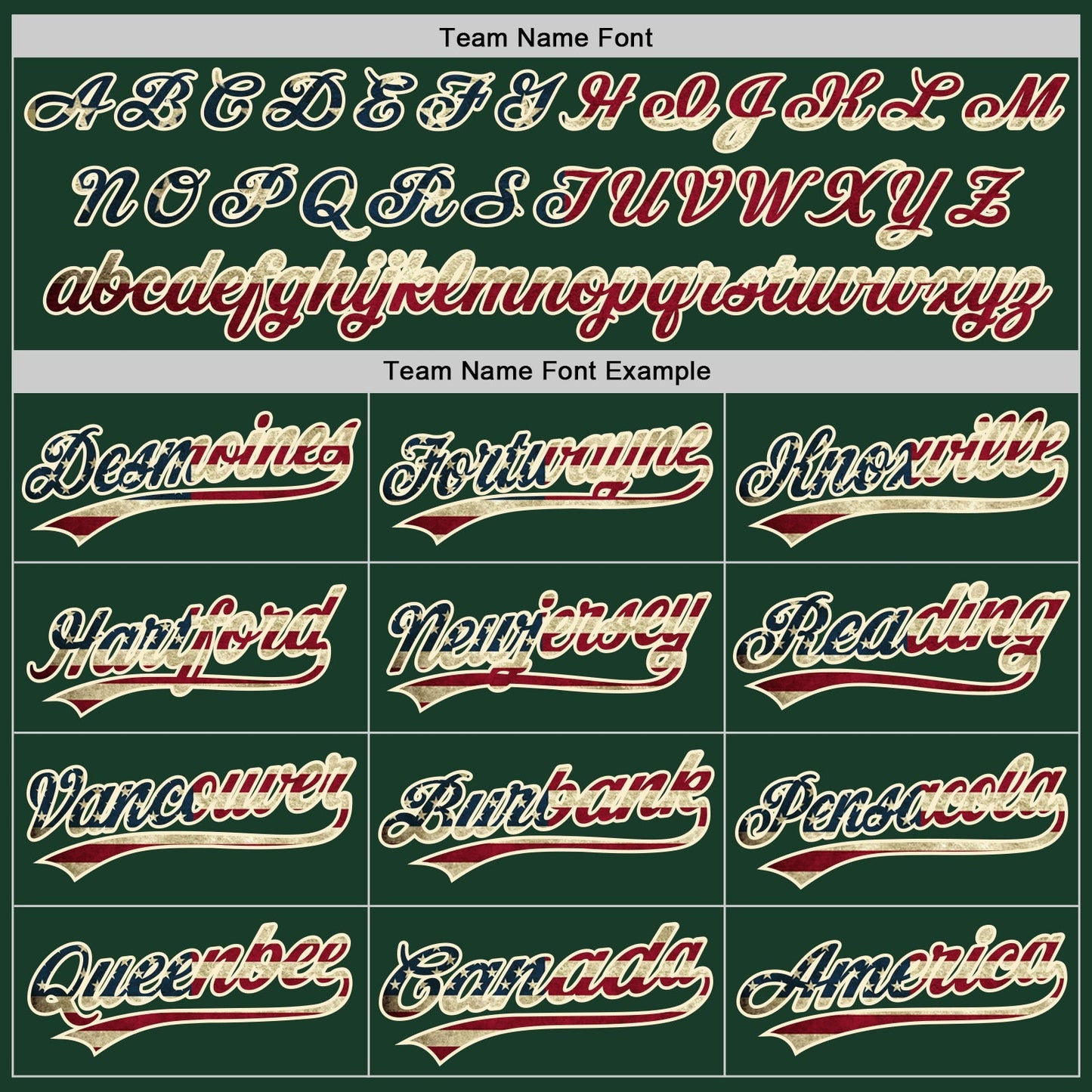 Custom Green Vintage USA Flag-Cream Authentic Baseball Jersey baseball jersey product view 5