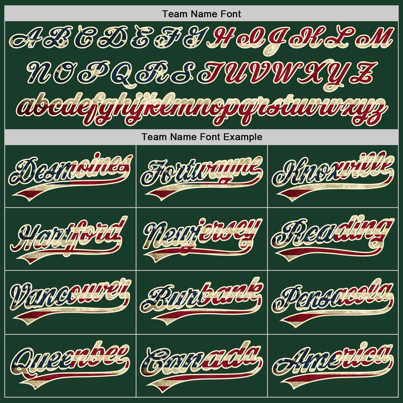 Custom Green Vintage USA Flag-Cream Authentic Baseball Jersey baseball jersey product view 5
