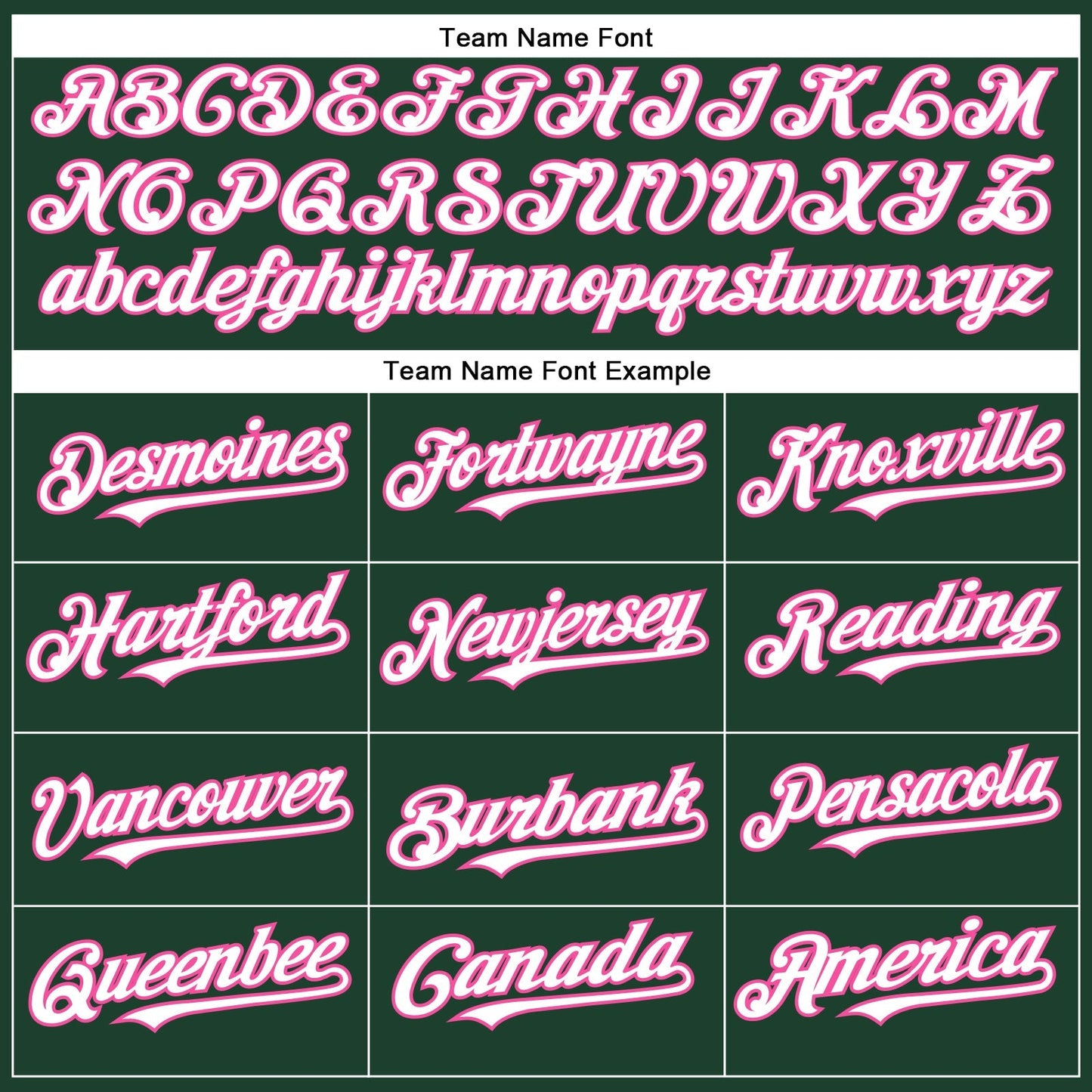 Custom Green White-Pink Authentic Baseball Jersey baseball jersey product view 4
