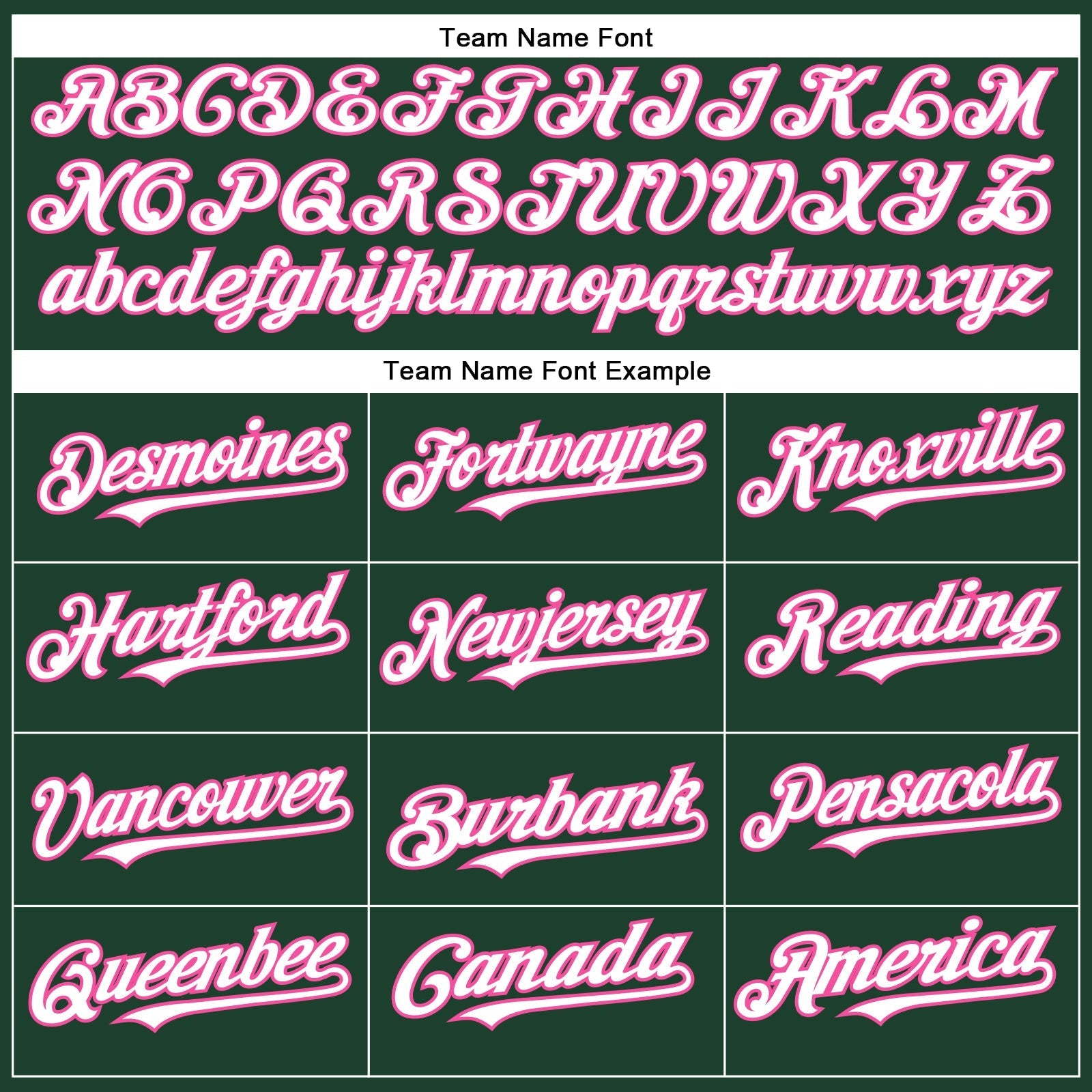 Custom Green White-Pink Authentic Baseball Jersey baseball jersey product view 4