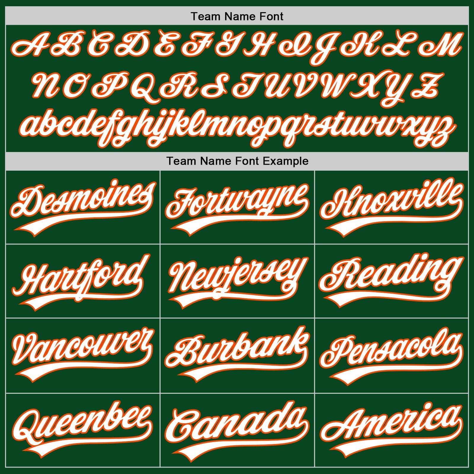 Custom Green White-Orange Authentic Throwback Baseball Jersey baseball jersey product view 4
