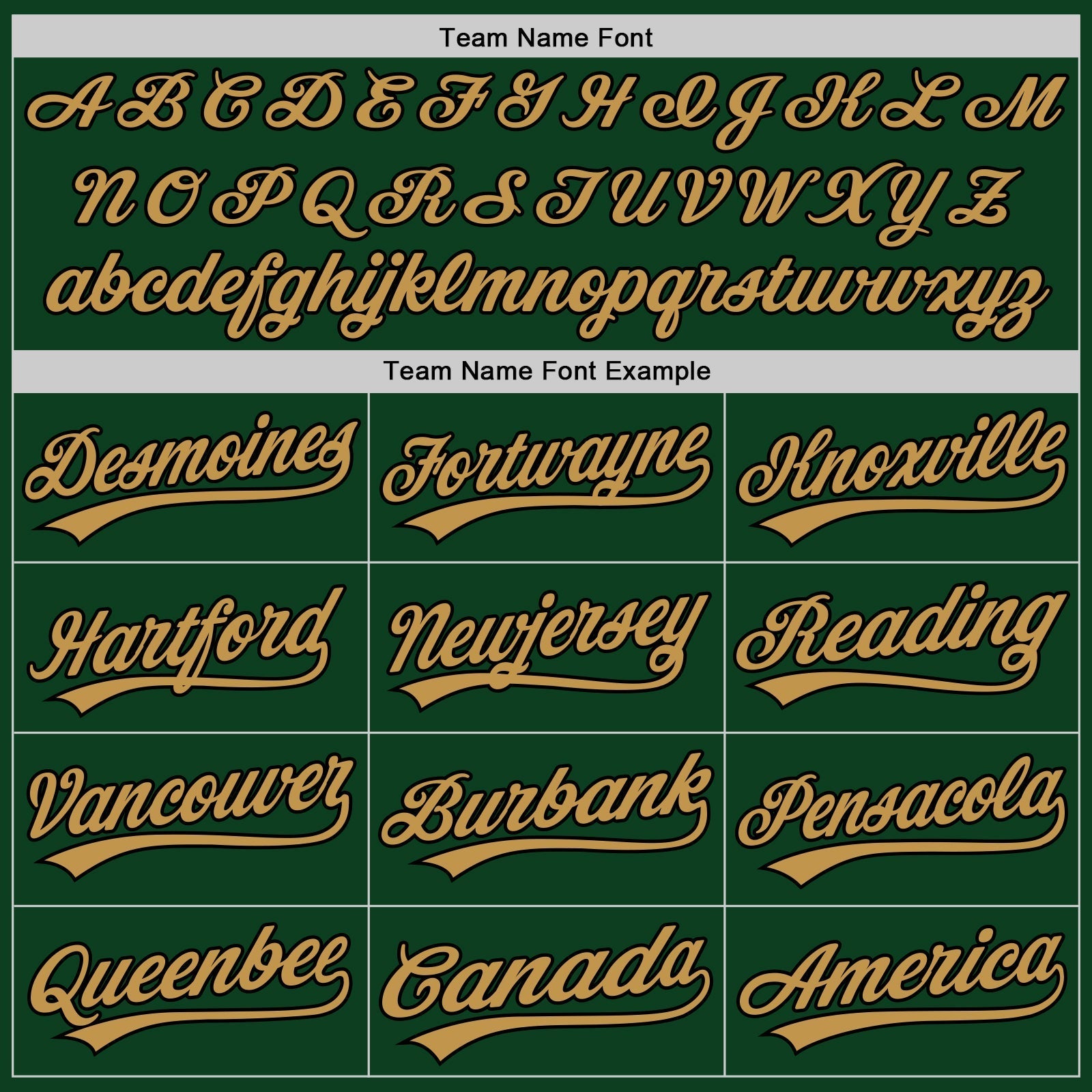 Custom Green Old Gold-Black Authentic Throwback Baseball Jersey baseball jersey product view 4