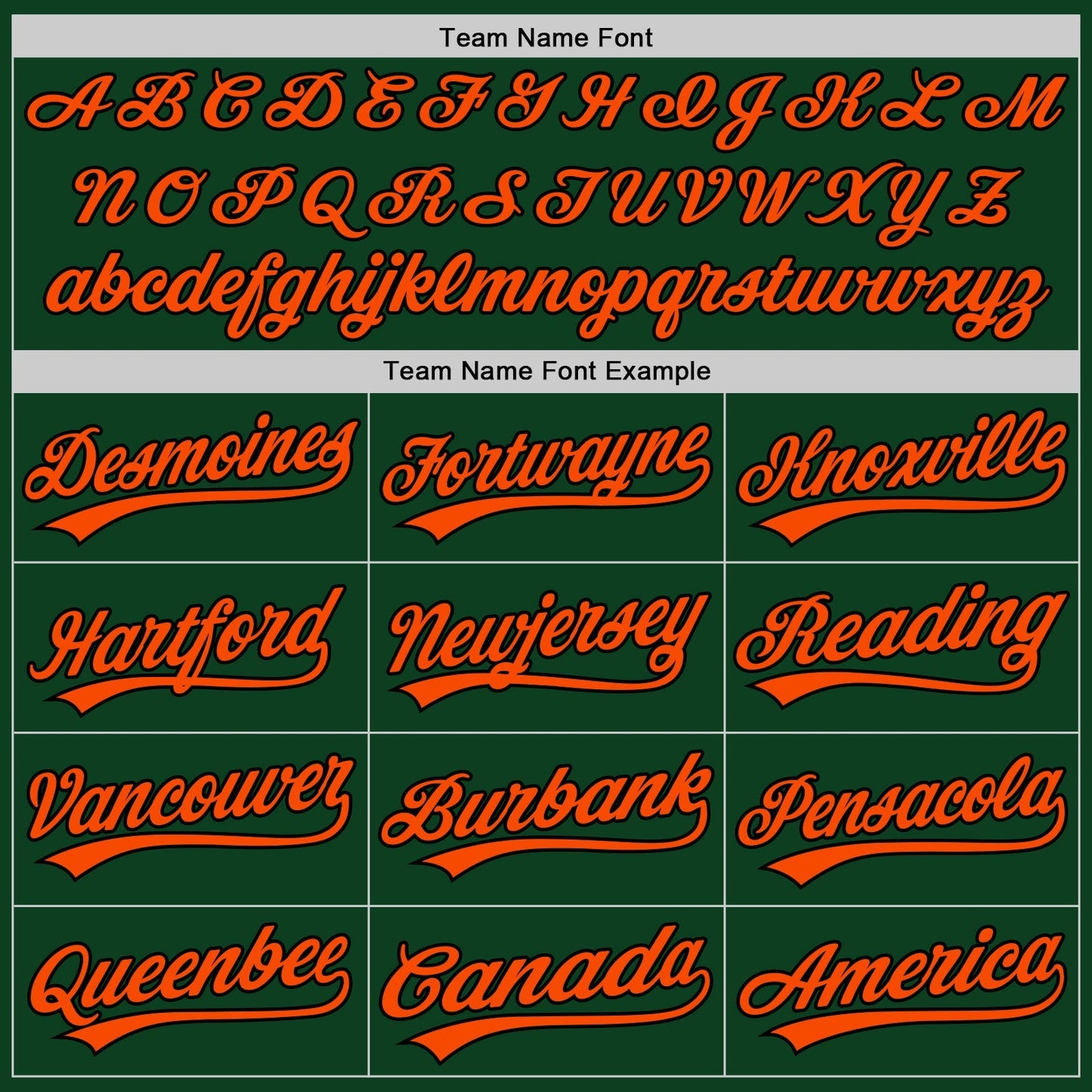 Custom Green Orange-Black Authentic Throwback Baseball Jersey baseball jersey product view 4