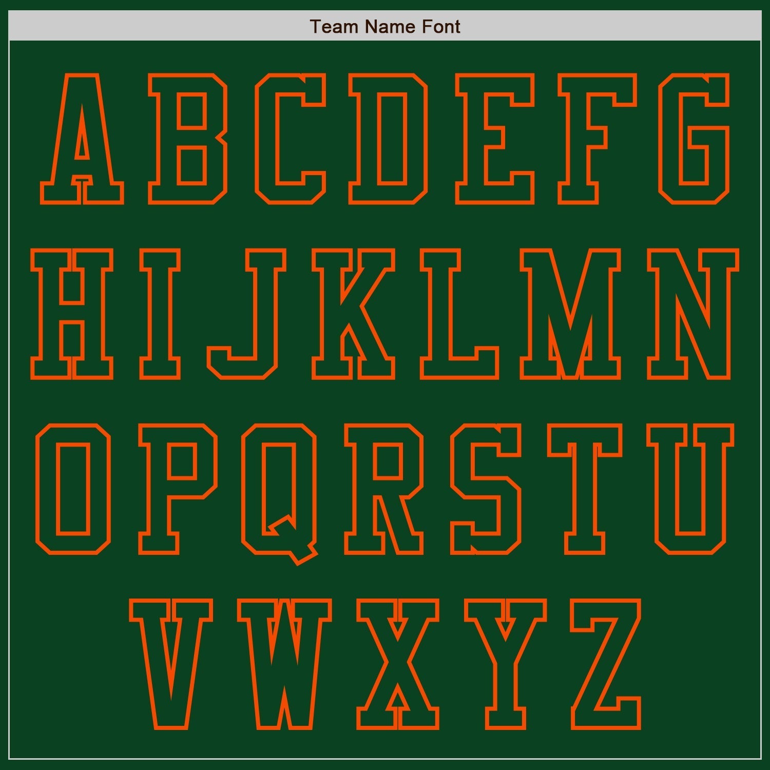 Custom Green Orange Authentic Baseball Jersey baseball jersey product view 3