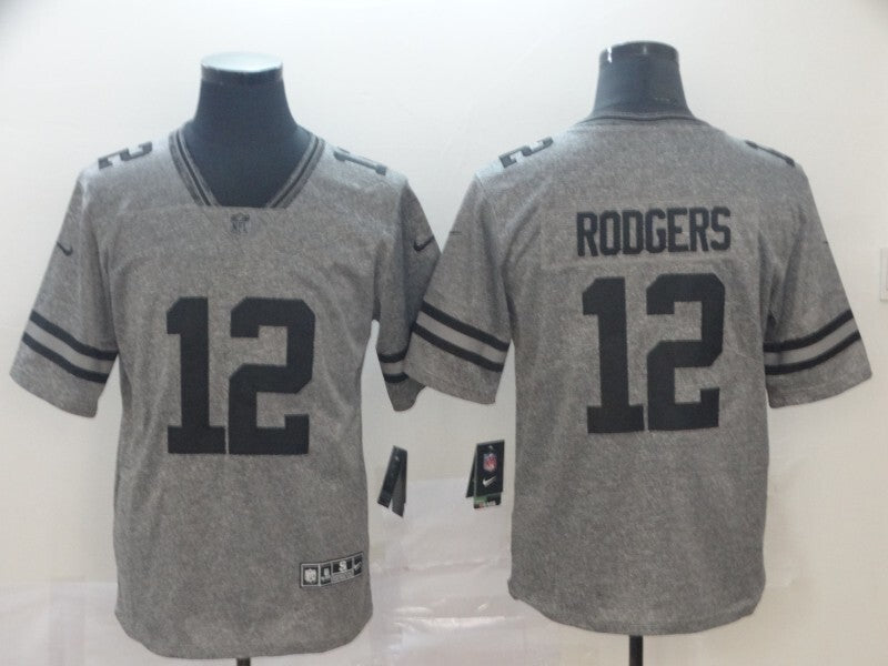 Green Bay Packers #12 Aaron Rodgers_conew1 Football Jersey football jersey product view 1