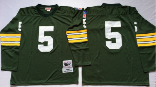 Green Bay Packers #5 Paul Hornung Throwback (3)_conew2 Football Jersey football jersey product view 1