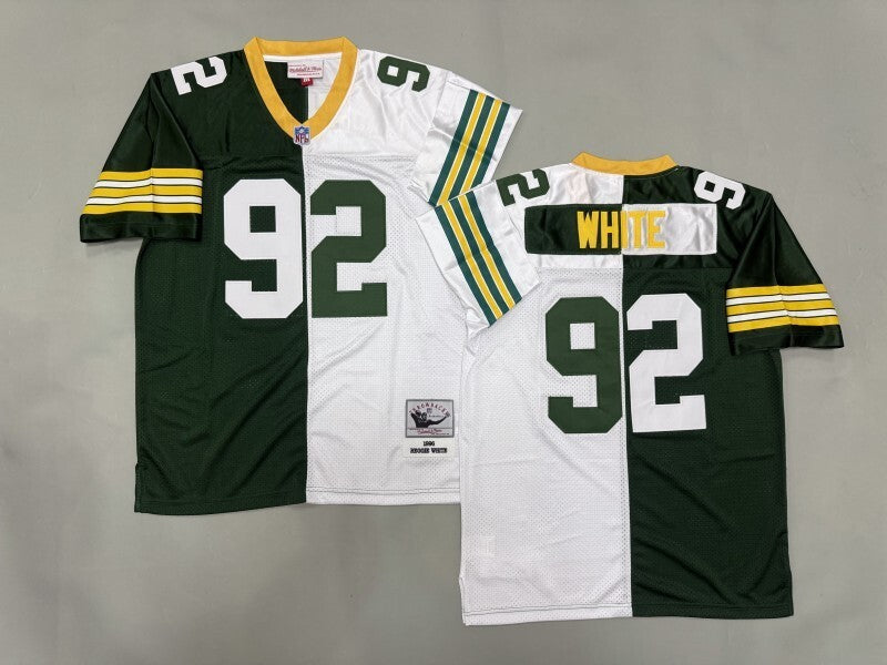 Green Bay Packers #92 Reggie White Green Bay Packers (5)_[1] Football Jersey football jersey product view 1