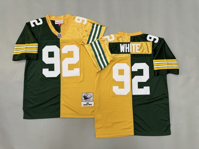Green Bay Packers #92 Reggie White Green Bay Packers (6)_[1] Football Jersey football jersey product view 1