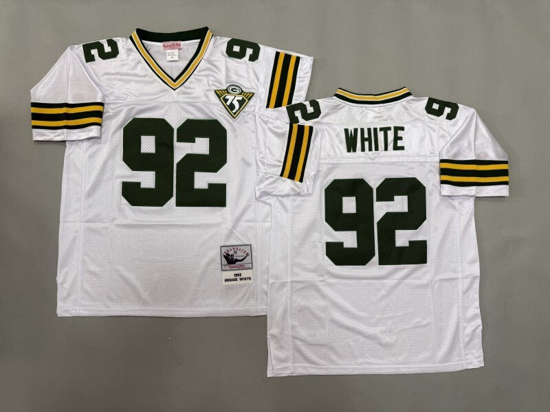 Green Bay Packers #92 Reggie White Green Bay Packers (8)_[1] Football Jersey football jersey product view 1
