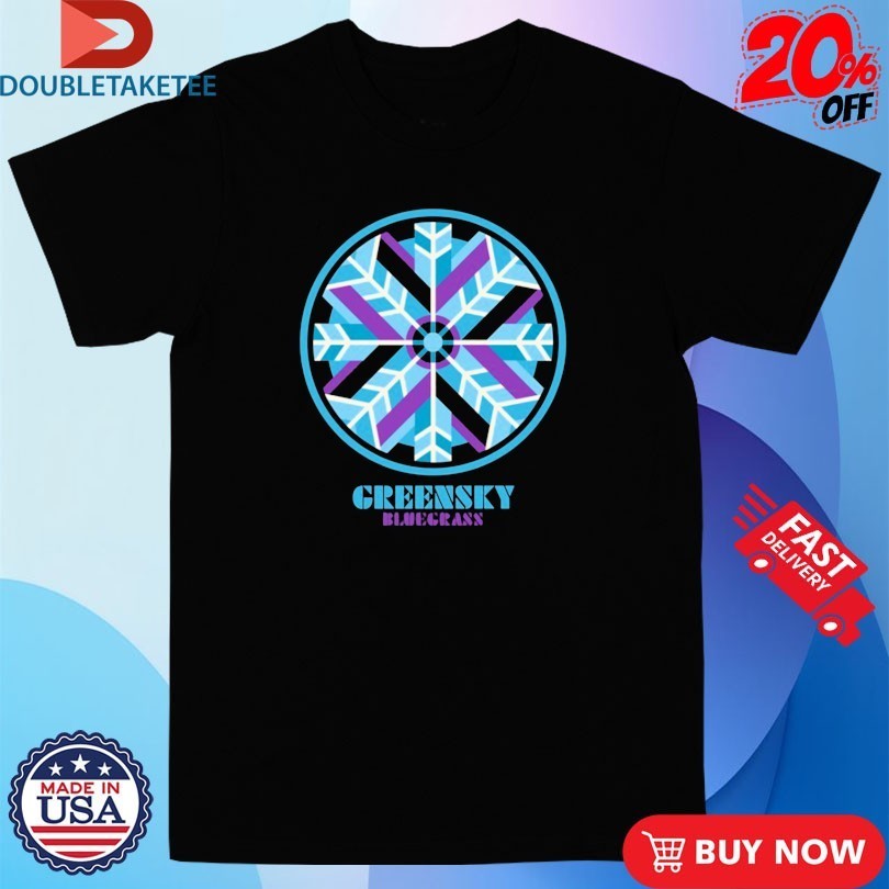 Greensky Bluegrass Snowflake - Adult & Kids T-Shirts, Sweatshirts & Hoodies apparel design preview 1