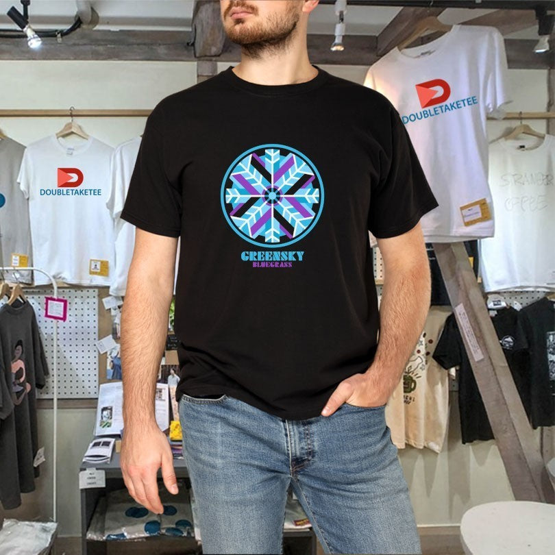 Greensky Bluegrass Snowflake - Adult & Kids T-Shirts, Sweatshirts & Hoodies apparel design preview 4