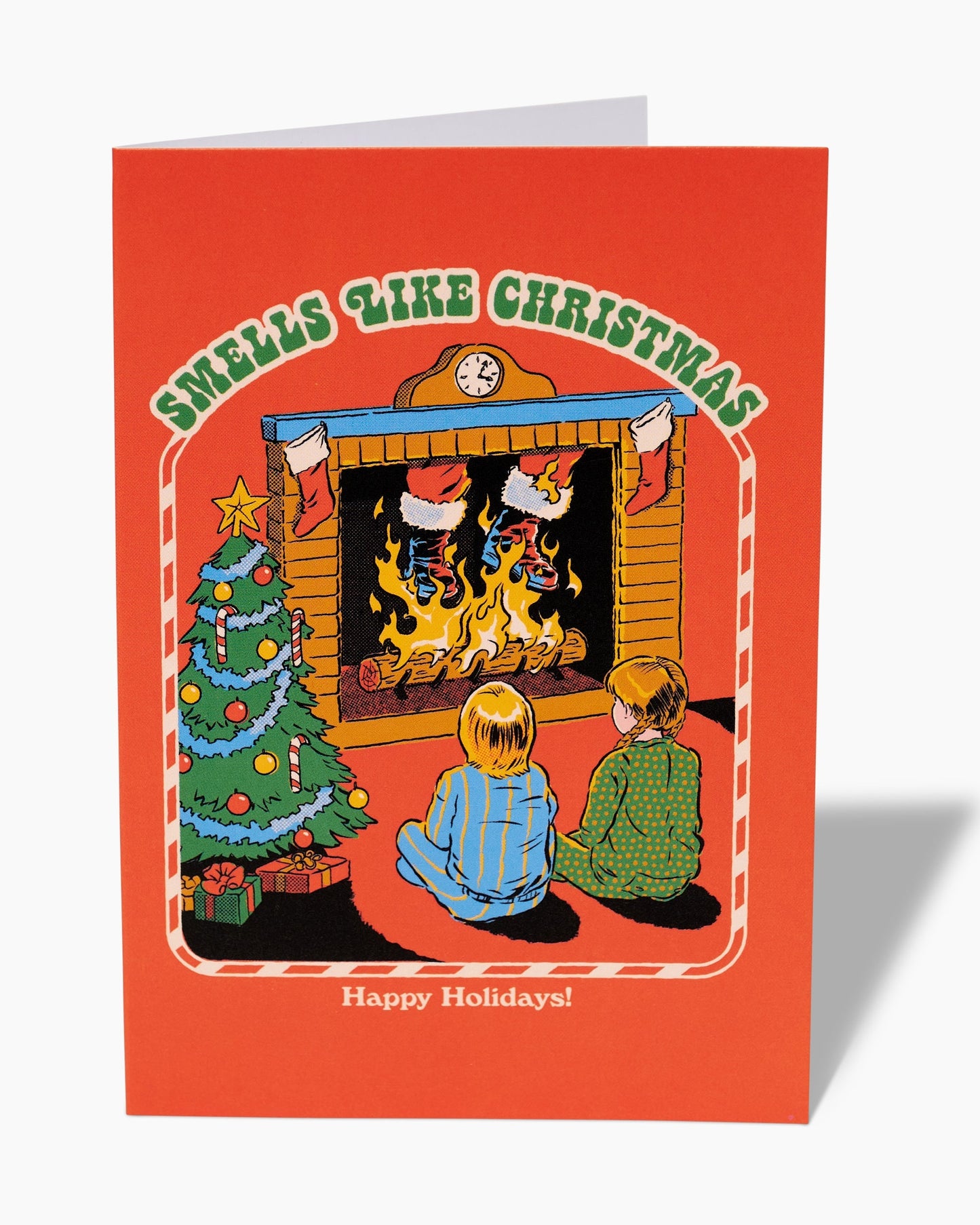 Smells Like Christmas Greeting Card Unisex T-shirt, Sweatshirt, Hoodie, Long Sleeve Tee - T-Shirt, Sweatshirt, Hoodie