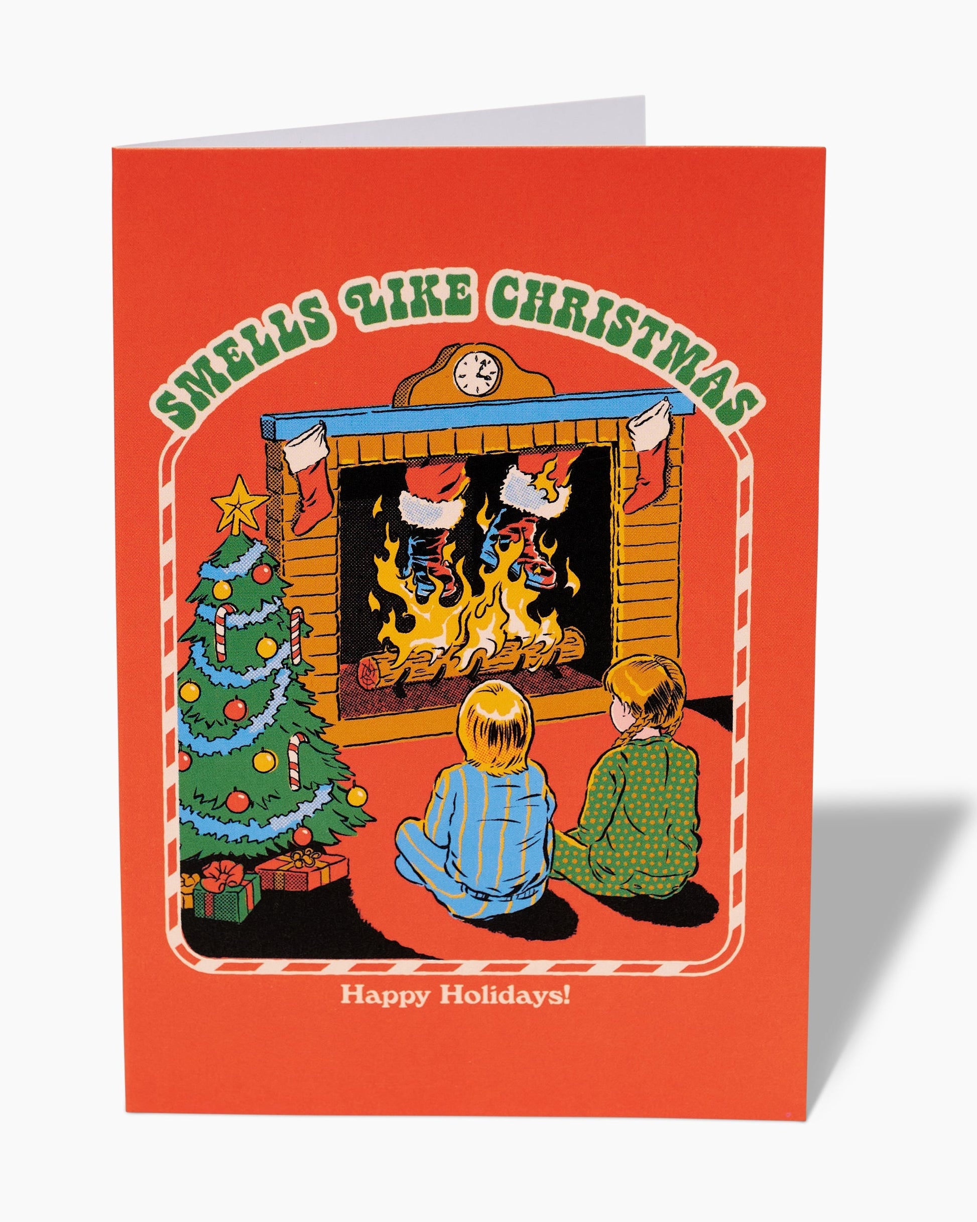Smells Like Christmas Greeting Card Unisex T-shirt, Sweatshirt, Hoodie, Long Sleeve Tee - T-Shirt, Sweatshirt, Hoodie