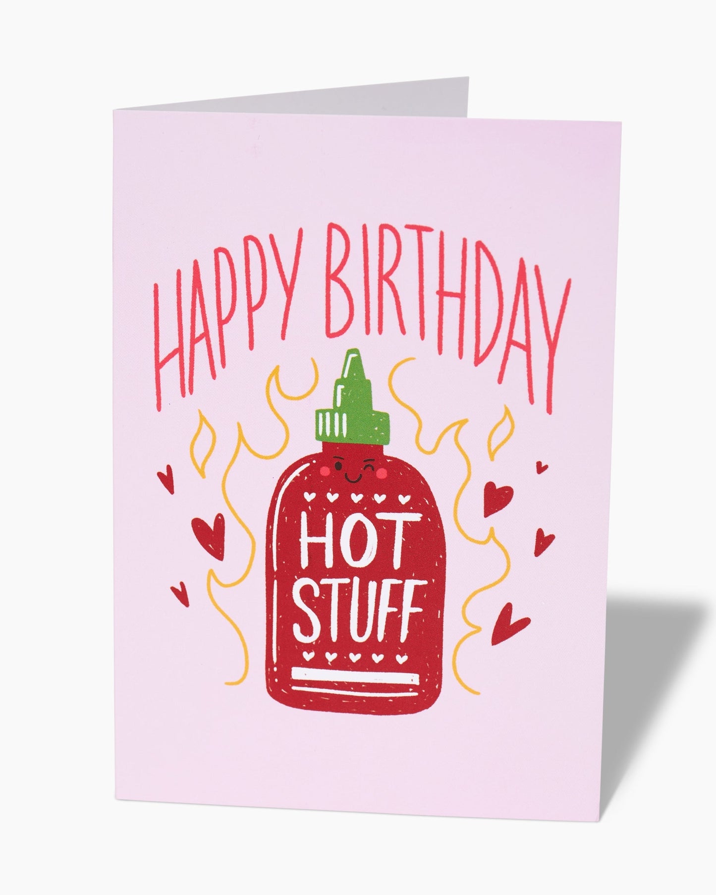 Happy Birthday Hot Stuff Greeting Card Unisex T-shirt, Sweatshirt, Hoodie, Long Sleeve Tee - T-Shirt, Sweatshirt, Hoodie