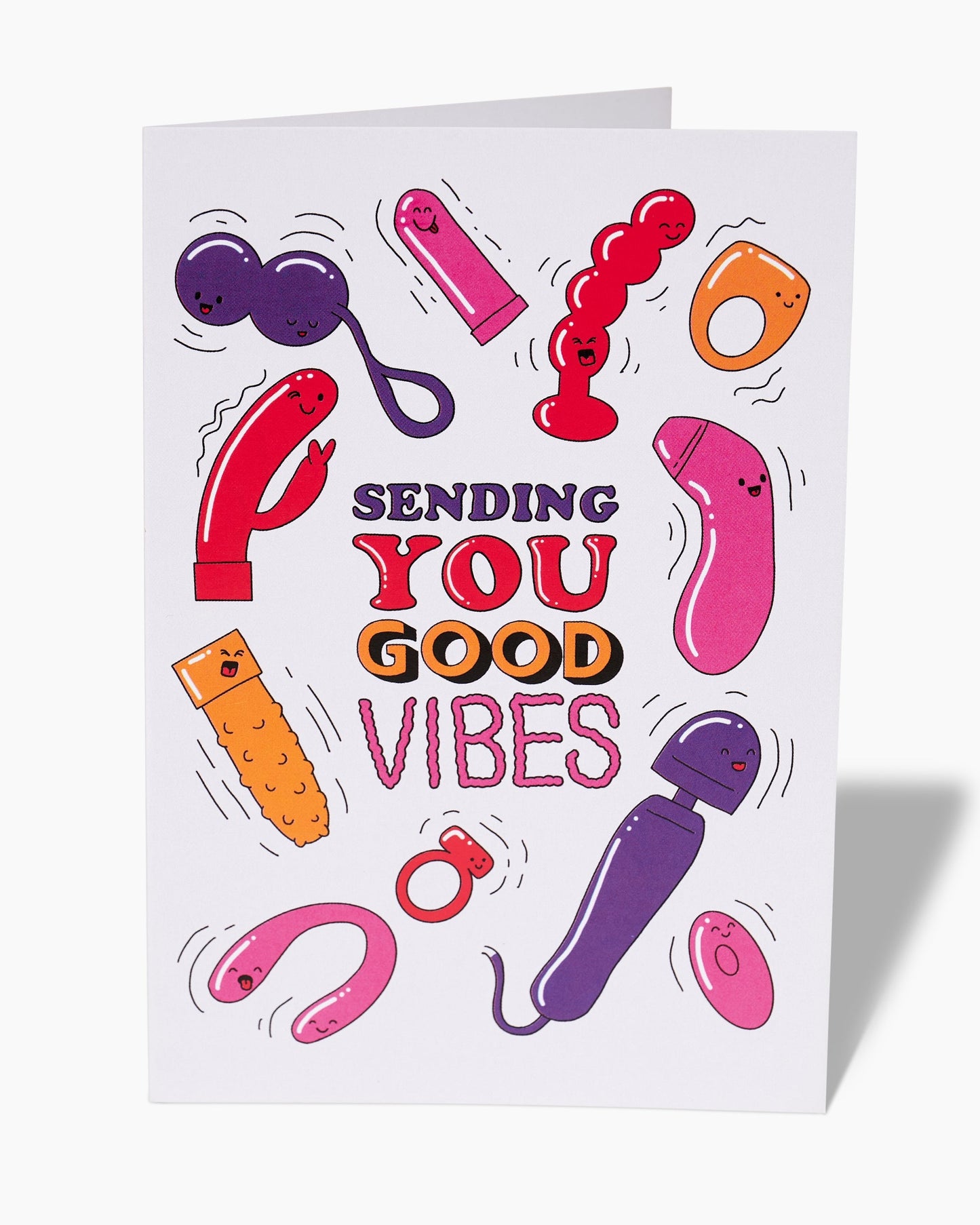 Sending Good Vibes Greeting Card Unisex T-shirt, Sweatshirt, Hoodie, Long Sleeve Tee - T-Shirt, Sweatshirt, Hoodie