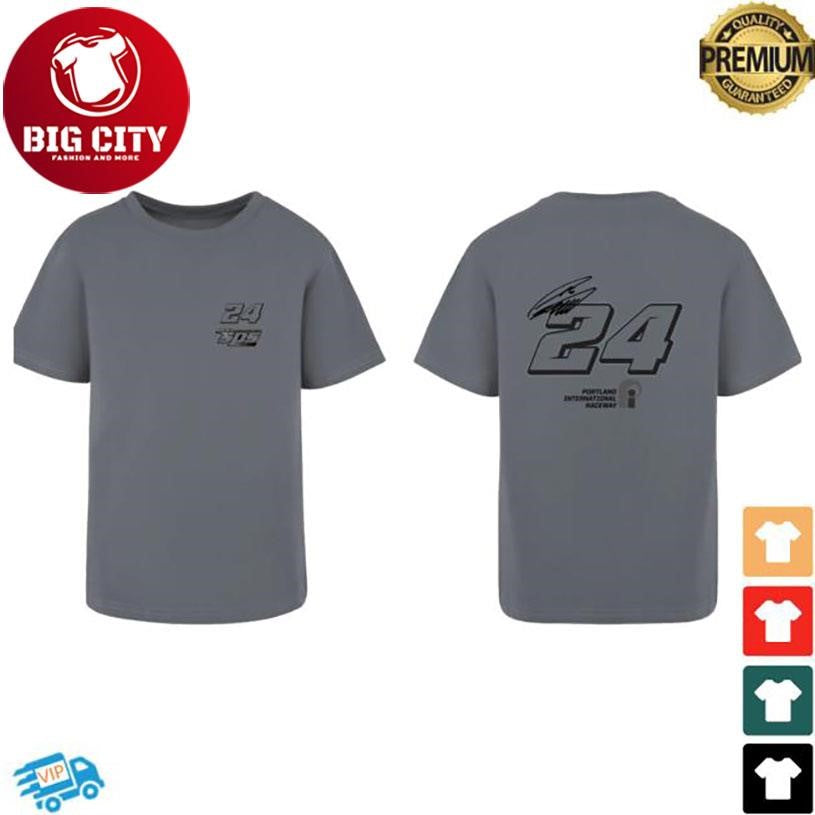 Greg Biffle Portland Pir Arca 2025 Two Sided Shirt Unisex T-shirt, Sweatshirt, Hoodie, Long Sleeve Tee - T-Shirt, Sweatshirt, Hoodie