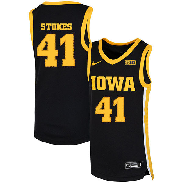 Greg Stokes 41 Black College Football Jersey football jersey product view 1