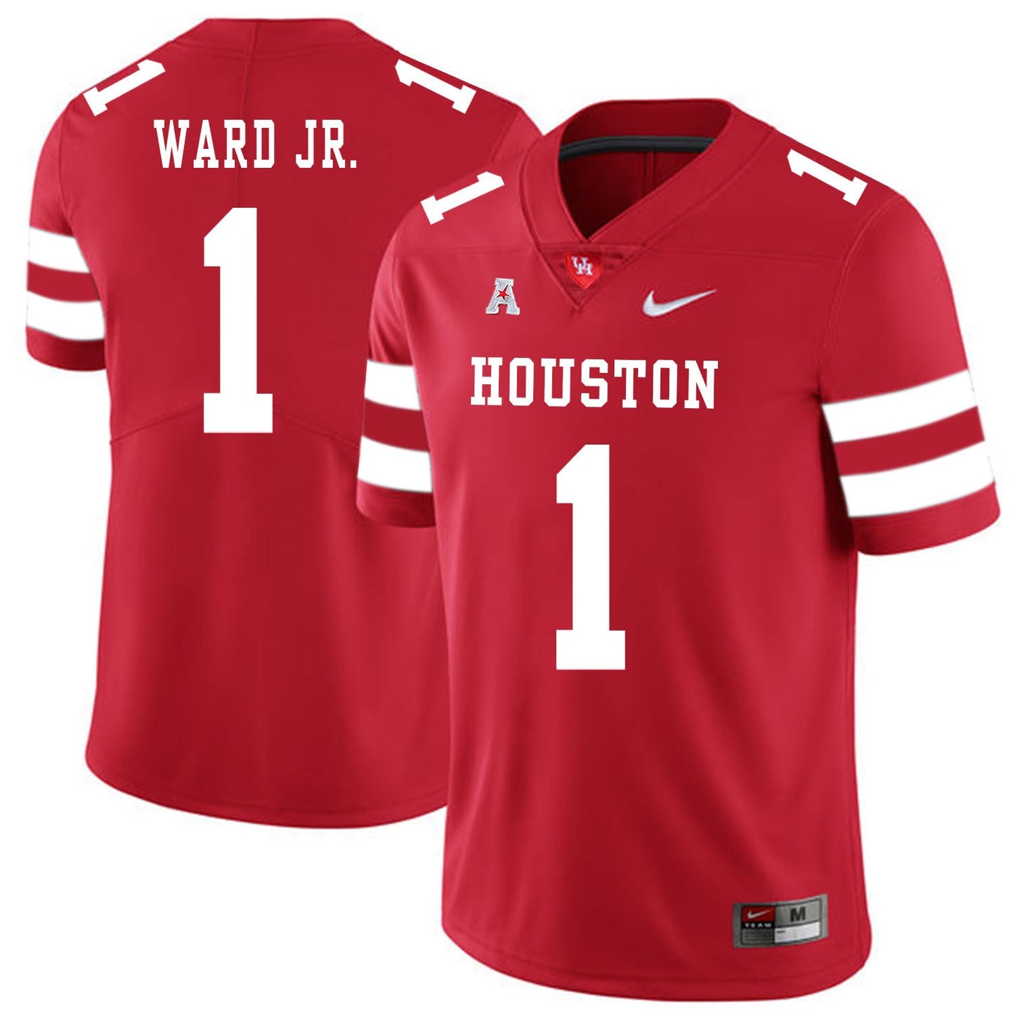 Greg Ward Jr. 1 Red College Football Jersey football jersey product view 1