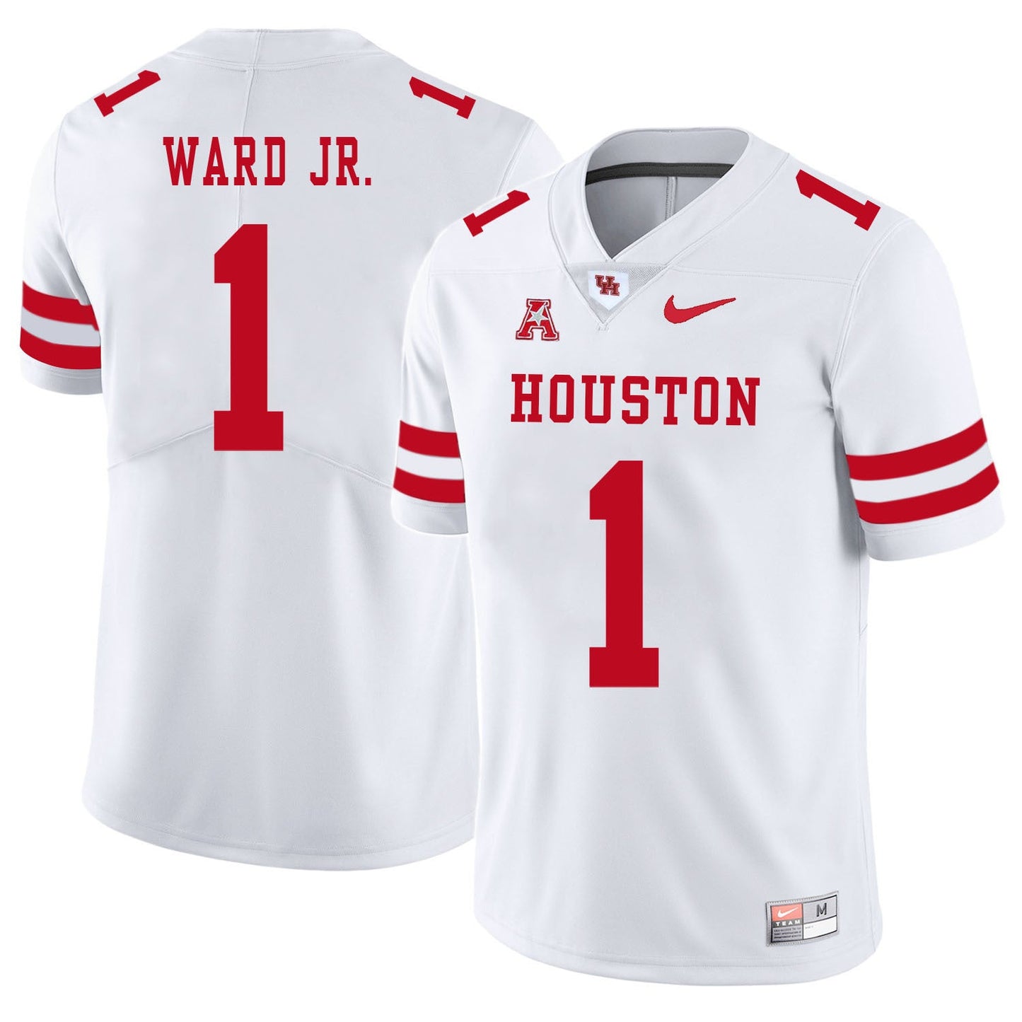 Greg Ward Jr. 1 White College Football Jersey football jersey product view 1