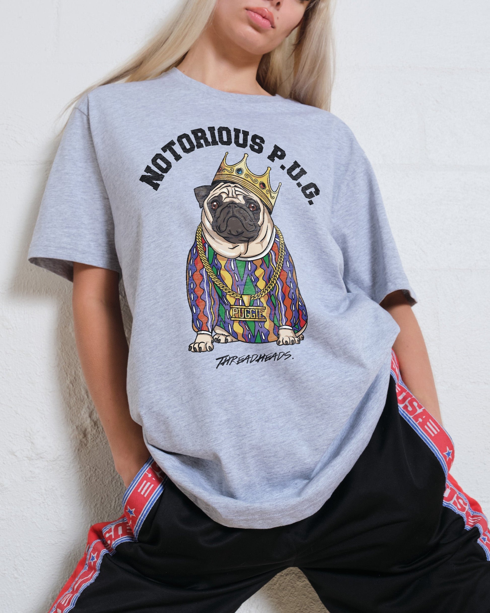 Notorious PUG T-Shirt Unisex T-shirt, Sweatshirt, Hoodie, Long Sleeve Tee - T-Shirt, Sweatshirt, Hoodie