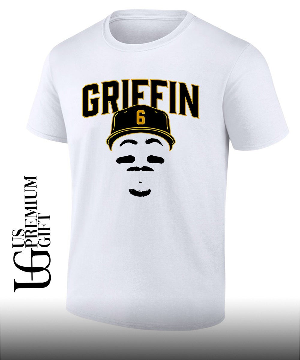 Griffin 06 Konnor Griffin Pittsburgh Pirates baseball blank face shirt Unisex T-shirt, Sweatshirt, Hoodie, Long Sleeve Tee - T-Shirt, Sweatshirt, Hoodie