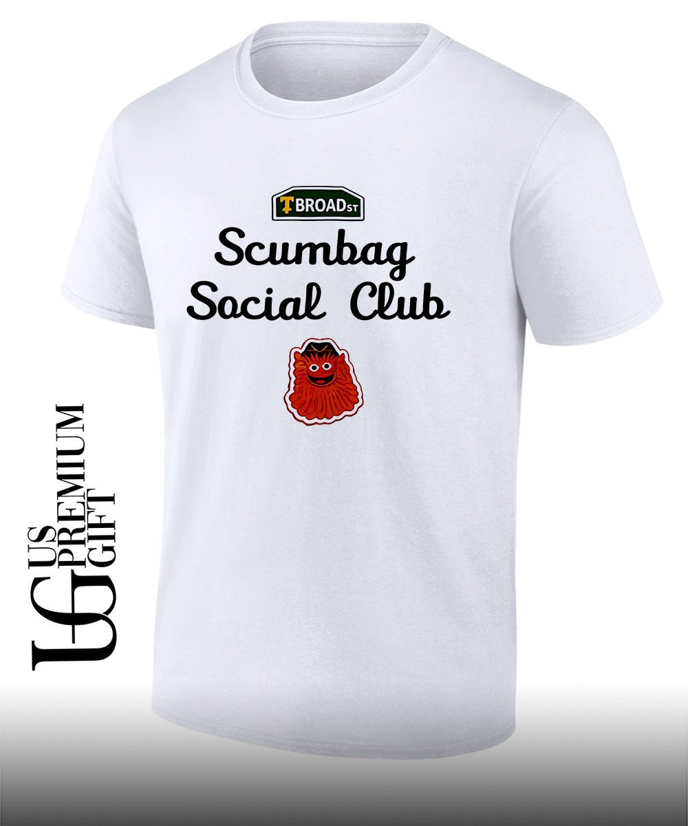Gritty Broad street scumbag social club Philadelphia Flyers shirt Unisex T-shirt, Sweatshirt, Hoodie, Long Sleeve Tee - T-Shirt, Sweatshirt, Hoodie