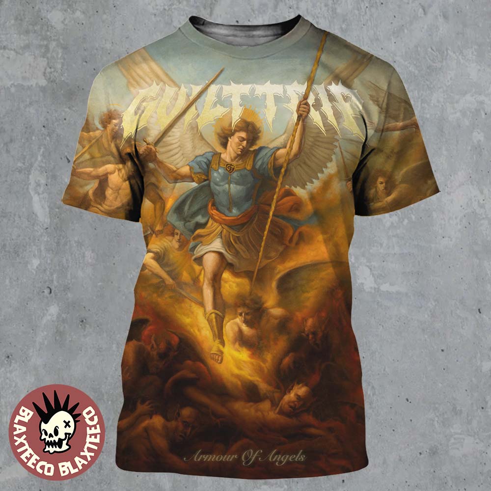 Guilt Trip Armour Of Angels Album Cover Art All Over Print Shirt Unisex T-shirt, Sweatshirt, Hoodie, Long Sleeve Tee - T-Shirt, Sweatshirt, Hoodie
