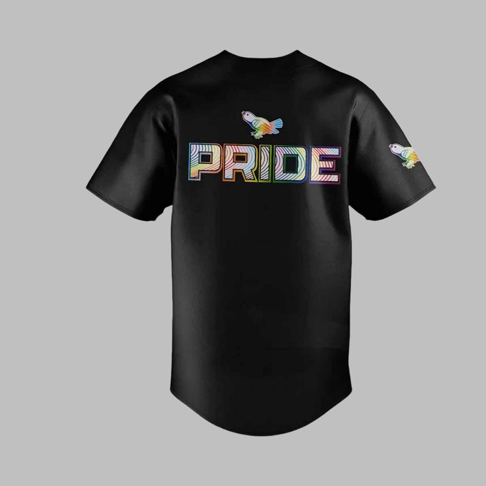 Orioles Pride Night Jersey Giveaway 2025 - Grishko.com baseball jersey product view 4