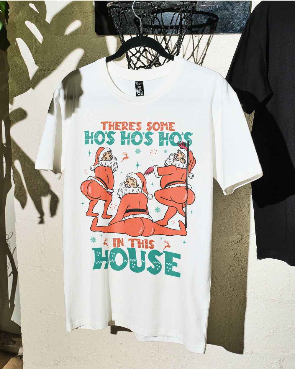 There's Some Ho's Ho's Ho's in This House T-Shirt Unisex T-shirt, Sweatshirt, Hoodie, Long Sleeve Tee - T-Shirt, Sweatshirt, Hoodie