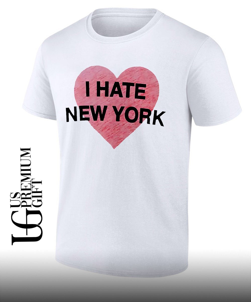 Hailey Van Lith I hate New York shirt Unisex T-shirt, Sweatshirt, Hoodie, Long Sleeve Tee - T-Shirt, Sweatshirt, Hoodie