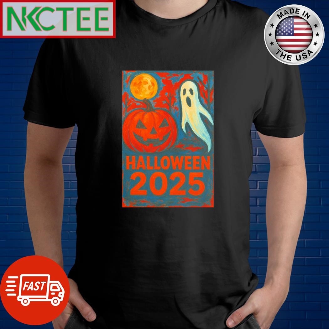 Halloween 2025 paint modern shirt Unisex T-shirt, Sweatshirt, Hoodie, Long Sleeve Tee - T-Shirt, Sweatshirt, Hoodie