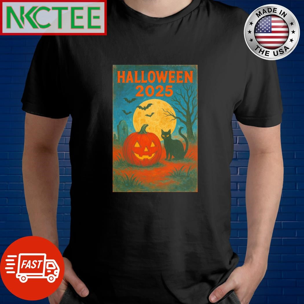 Halloween 2025 paint shirt Unisex T-shirt, Sweatshirt, Hoodie, Long Sleeve Tee - T-Shirt, Sweatshirt, Hoodie