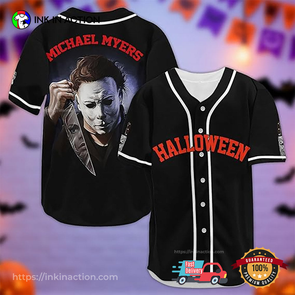 Halloween Gifts For Horror Lover Baseball Jersey baseball jersey product view 1