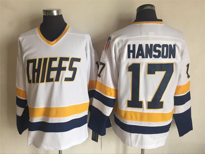 Hanson Charlestown CHIEFS Style 11 College Football Jersey football jersey product view 1
