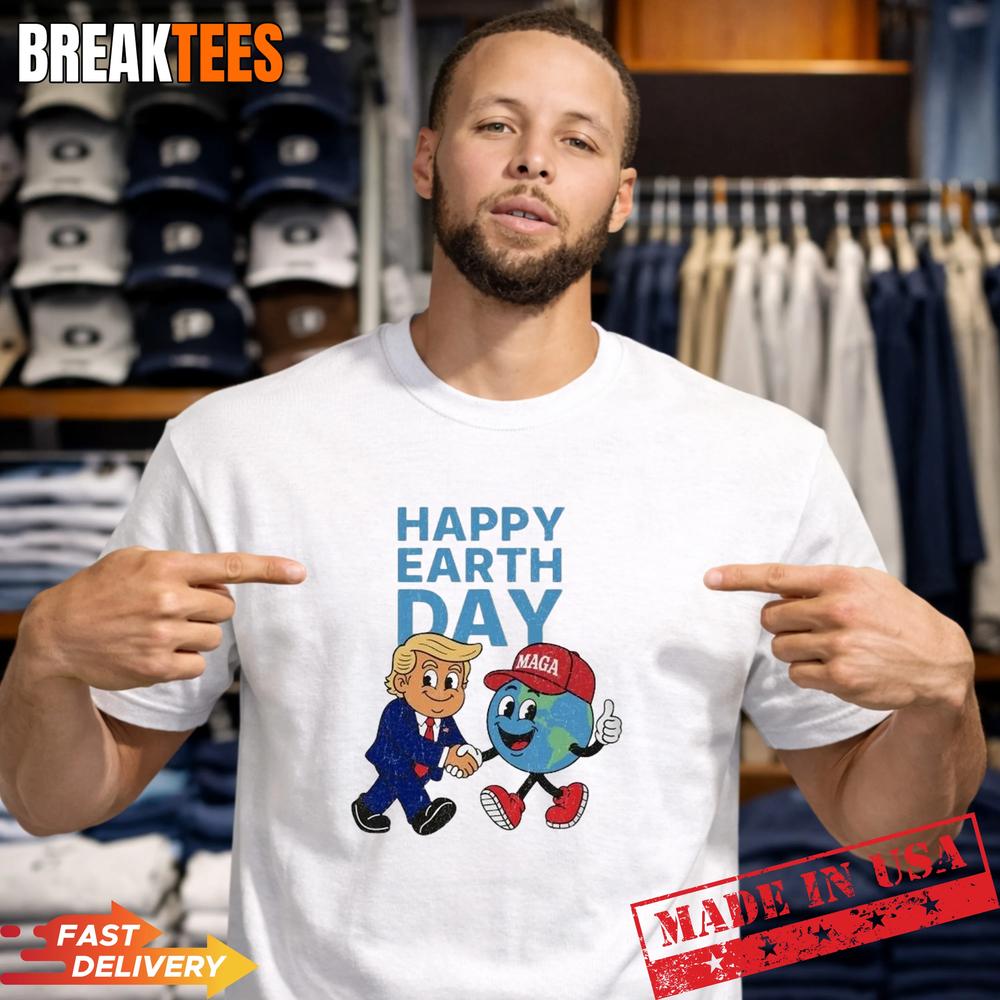 Happy Earth Day Trum T-Shirt Unisex T-shirt, Sweatshirt, Hoodie, Long Sleeve Tee - T-Shirt, Sweatshirt, Hoodie