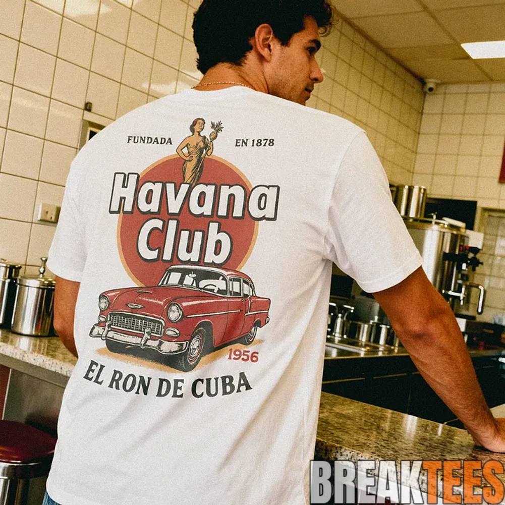 Havana Club Cuba Caddy Heavy T-Shirt Unisex T-shirt, Sweatshirt, Hoodie, Long Sleeve Tee - T-Shirt, Sweatshirt, Hoodie
