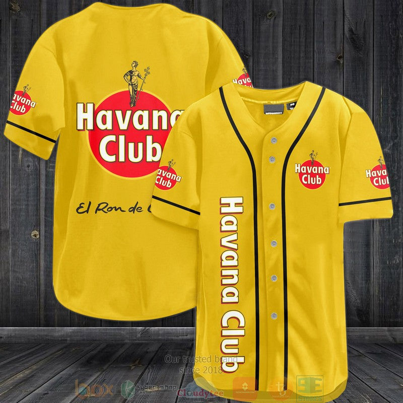 Havana Club Baseball shirt baseball jersey product view 1