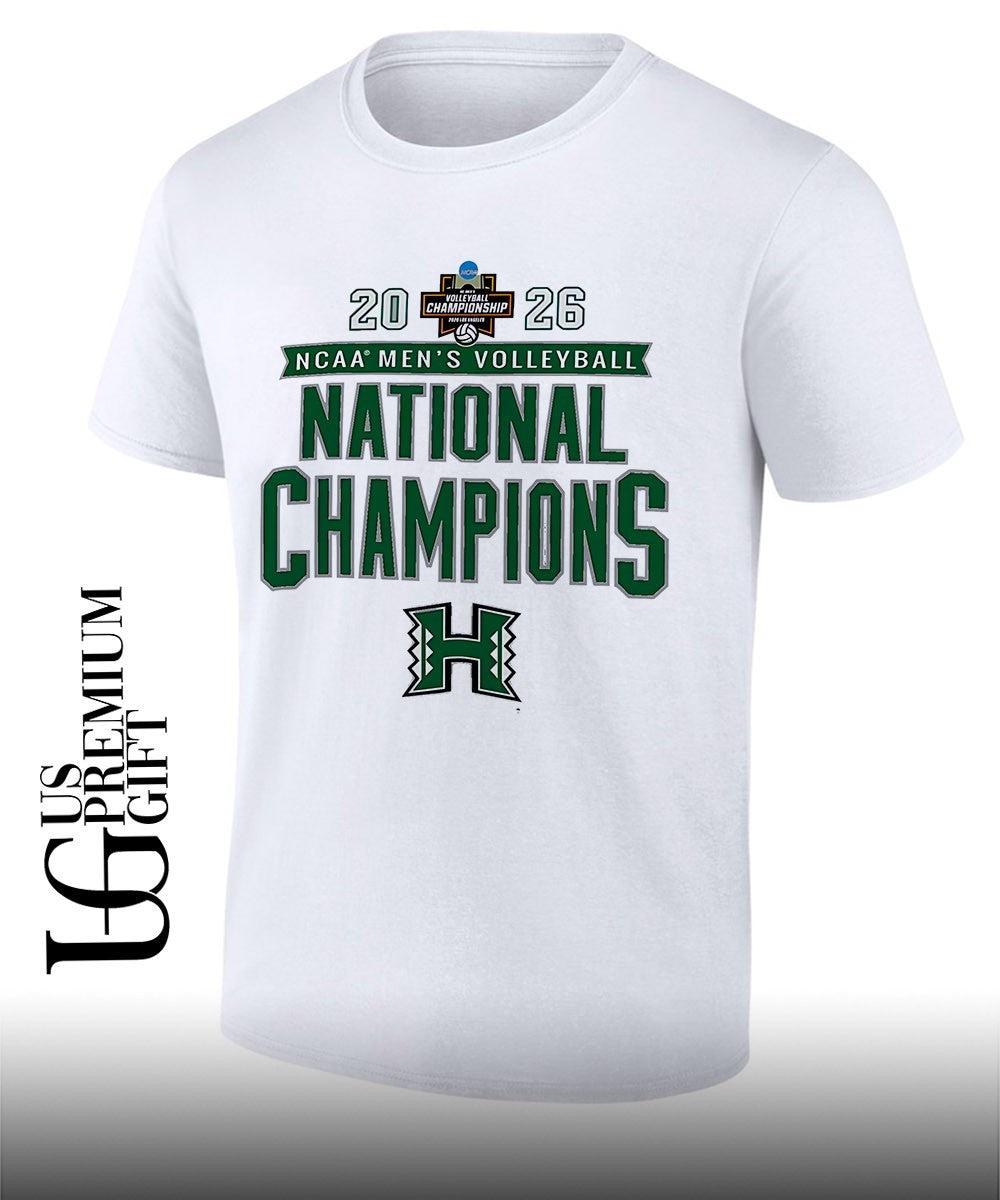 Hawaii Rainbow Warriors 2026 NCAA Mens Volleyball National Champions shirt Unisex T-shirt, Sweatshirt, Hoodie, Long Sleeve Tee - T-Shirt, Sweatshirt, Hoodie