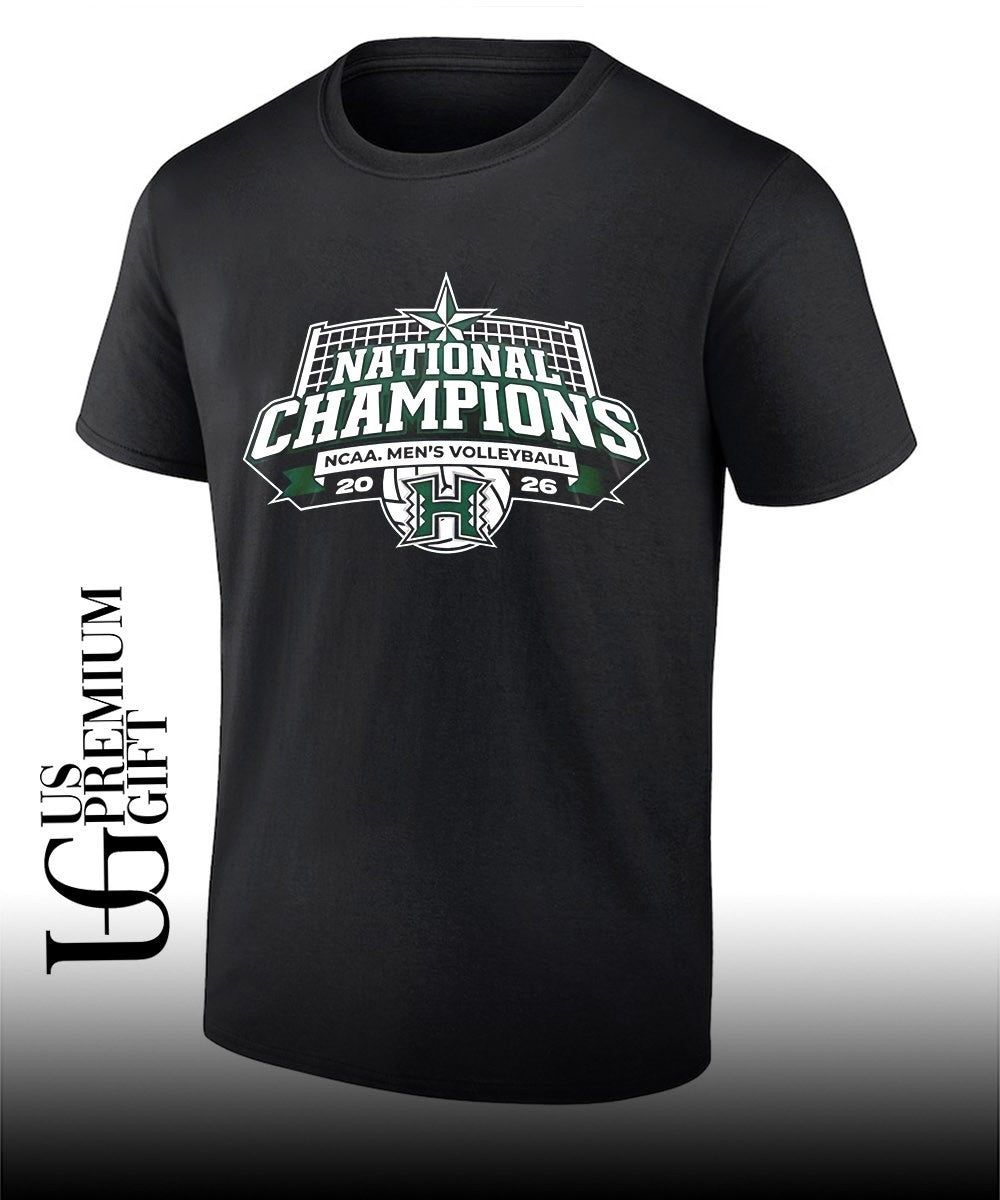 Hawaii Rainbow Warriors NCAA Mens Volleyball Champions 2026 shirt Unisex T-shirt, Sweatshirt, Hoodie, Long Sleeve Tee - T-Shirt, Sweatshirt, Hoodie
