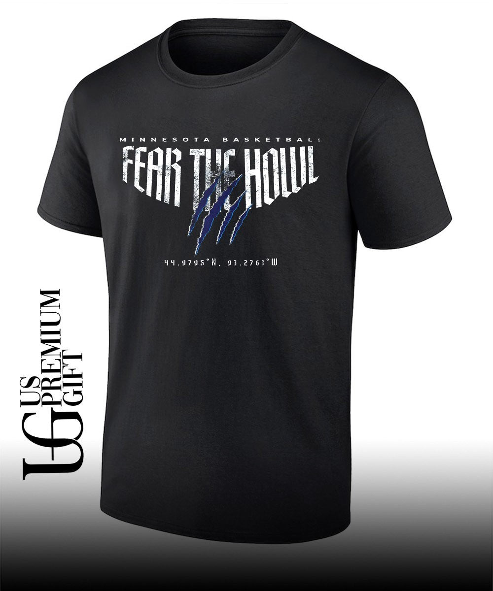 Hear the Howl Minnesota Timberwolves basketball shirt Unisex T-shirt, Sweatshirt, Hoodie, Long Sleeve Tee - T-Shirt, Sweatshirt, Hoodie