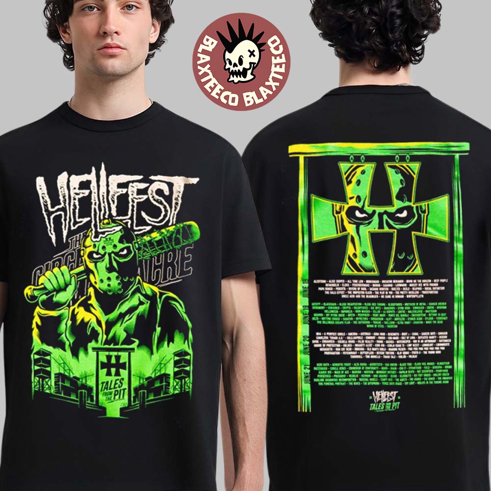 Hellfest 2026 Tales From The Pit Sanctuary Merch In Clisson France From June 18 To 21 2026 Circle Pit Massacre T-Shirt - T-Shirt, Sweatshirt, Hoodie