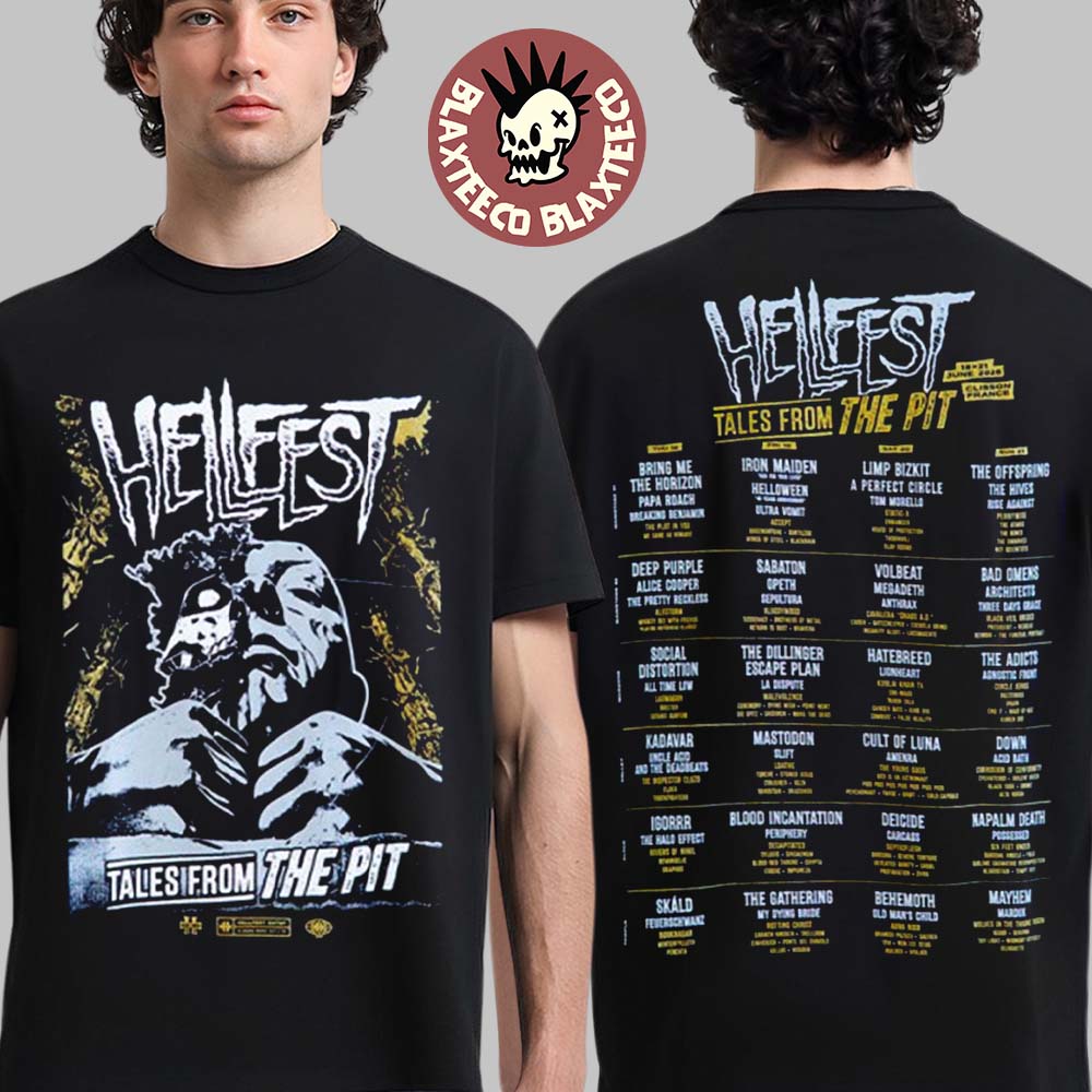 Hellfest 2026 Tales From The Pit Sanctuary Merch In Clisson France From June 18 To 21 2026 Dead Inside T-Shirt - T-Shirt, Sweatshirt, Hoodie