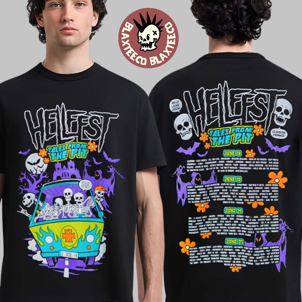 Hellfest 2026 Tales From The Pit Sanctuary Merch In Clisson France From June 18 To 21 2026 Mystery of the Pit T-Shirt - T-Shirt, Sweatshirt, Hoodie